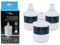 FilterLogic FFL-180S Fridge Water Filter Compatible with Samsung Aqua Pure Plus DA29-00003G, DA29-00003B, DA29-00003A, DA97-06317A, DA61-00159A, HAFCU1/XAA, HAFIN2/EXP, APP100; WSS-1, WF289 (3 Pack)