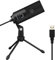 FIFINE USB Mikrofon PC Gaming, Microphone für MAC PS4 PS5, Podcast Mikrofon mit Ständer, Studioqualität Aufnahme kondensator Microfon für Streaming, Studio -Schwarz