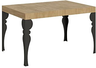 Itamoby, Ausziehbarer Tisch Paxon Eiche Natur 90 x 130 cm ausgezogen 390 cm