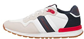 JACK & JONES Herren JFWSTELLAR MESH 3.0 SN Sneaker, Winter White, 43 EU