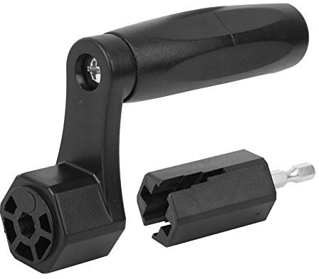 2 in 1 Guitar String Winder with Detachable Drill Bit ABS Bridge Pin Peg Puller Quick String Changes