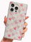 BANAILOA Compatible with iPhone 13 Pro Max Phone Case Square Edge,Sparkle Shell Pattern Cute Heart Case for Women Girls Glossy Slim Protective Cove - 6.7 inch (Hearts-Pink)