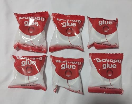 600 pieces (6 x 100) Glue Dots for Balloons.