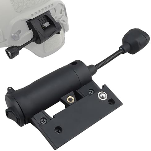 Base Para Casco, Lámparas Tácticas Para Casco, Soporte Para Lámpara Para Casco de 3 Modos Con Luz LED, Linterna Militar Rápida Para Casco, Lámparas de Señal de Supervivencia Flexibles
