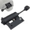 Ysislybin Helmet Base, Tactical Helmet Lights 3 Modes Helmet Lamp Mount with LED Light, Military Fast Helmet Flashlight Bendable Survival Signal Lamps for Outdoor Hunting