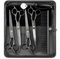 Wenshall 7,0 Zoll Hundepflege Schere Set Hund gerade Schere & Ausdünnungsschere & Gebogene Schere & chunker & Comb 5Stk Set