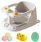 Baby Badewanne | Badewannensitz Baby ab 6 Monate | Rutschfester Badesitz mit Saugnäpfen | Sicherer Tragbarer Badstuhl für Kleinkinder und Neugeborene