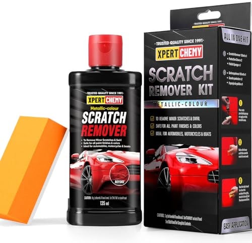 Kratzerentferner Autolack, Kratzer Entferner 135ml, Politur Kratzer Entfernen, Auto GläNzt Mehr, Car Scratch Remover