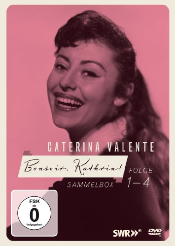 Caterina Valente - Bonsoir, Kathrin 4-fach DVD-Kollektion (LIMITED EDITION Limitierte Sammlerauflage 4 DVDs + Booklet) Die frühen Shows!