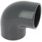Raccord PVC pression noir coudé 90° - Ø 50 mm - Girpi