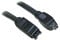 AQUARIUS Firewire IEEE1394B 800 to 400 9 Pin to 4 Pin Cable Lead - 2M / Black
