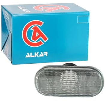 Alkar 3103218 Reversible Side Lamp without Bulb Holder Unit - White