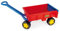 Wader 10950 - Gigant Handwagen mit robusten Stahlachsen, belastbar bis 60 kg, Größe ca. 95 cm, für Kinder ab 12 Monaten, geeignet als Geschenk für kreatives Spielen
