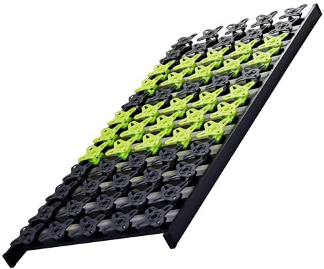 DaMi Teller-Lattenrost Dream Light 140x200 cm, für den perfekten Schlaf, 5 Zonen Lattenrost mit 108 Tellermodulen & Individueller Härteverstellung, Bettrost Lattenrahmen Bettrahmen Tellerrost