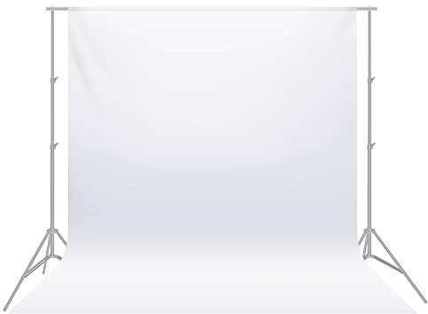 Neewer® 10 x 12FT / 3 x 3.6M PRO Photo Studio 100% Pure Fabric Collapsible Backdrop Background for Photography,Video and Television (Background ONLY) - WHITE