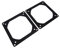 Akust 120mm and 140mm Anti-vibration Silicon Fan Gasket 2 PCS