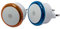 Chacon 42004 Veilleuse sur prise, Orange ou Bleu