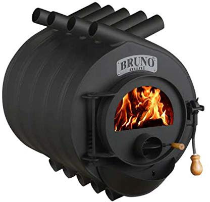Werkstattofen Bruno Mini III - 12 kW Warmluftofen - Energieeffizienzklasse A - Zulassung für Deutschland und Schweiz - BimSchV (ohne Untergestell, ohne Seitenverkleidung)