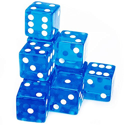 Brybelly 10 Count 19mm Dice (Blue)