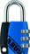 Abus 155/20 B/D Cadenas à combinaison 20 mm design Bleu