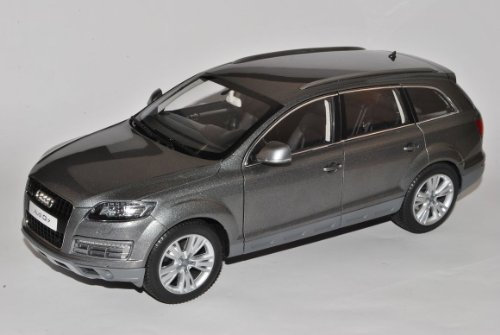 Kyosho A*u*d*i Q7 Graphite Grau Facelift Ab 2009 1/18 Modell Auto mit individiuellem Wunschkennzeichen