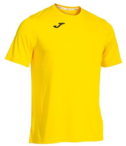 Joma Mens Combi M/C T-Shirt, Yellow, L EU