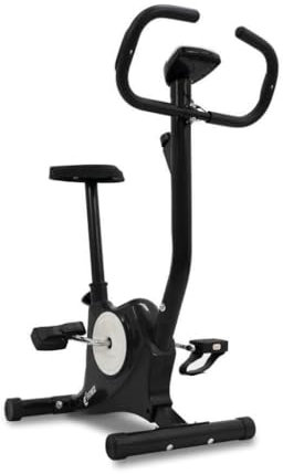 FFitness Easybelt Cyclette Allenamento Stazionaria Bici Resistenza Regolabile Home Trainer Fitness LCD Sensori Cardiofrequenzimetro