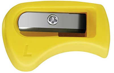 STABILO - Ergonomischer Spitzer für Linkshänder - EASYcolors/graph Spitzer - gelb