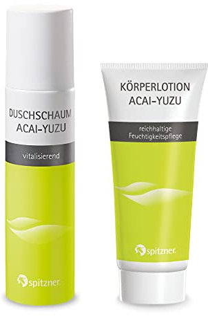 Spitzner Acai-Yuzu Duschschaum (150 ml) und Körperlotion (200 ml)