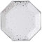 Ginger Ray Christmas Silver Foiled Star Paper Party Plates 8 Pack