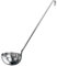 Paderno Mestolo Unipezzo in Acciaio Inox, Inossidabile, Argento, 16 cm