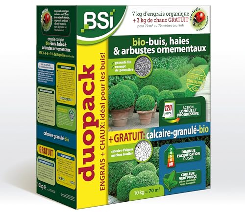 BSI Bio-Buis/Haie/Arbuste Ornement + Calcaire-Granule-Bio