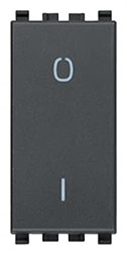 Vimar Interruttore 2P 16Ax, Grigio