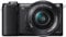 Sony Alpha 5000L Fotocamera Digitale Compatta con Obiettivo Intercambiabile, Sensore APS-C, CMOS Exmor HD, 20,1 MP, Obiettivo da 16-50 mm Incluso, Nero