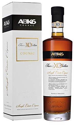 ABK6, Cognac XO Family Cellar 70cl, 40% alc, Single Estate Cognac - coffret individuel