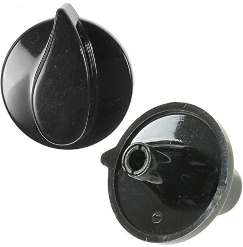 Belling Genuine Solitaire Country Chef Oven Cooker Hob Black Control Switch Knobs (Pack of 2)