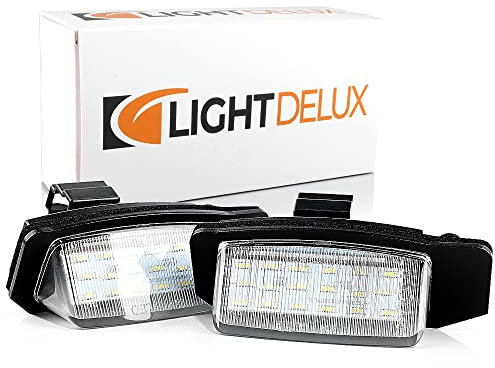 LIGHTDELUX LED Kennzeichenbeleuchtung Canbus Module mit E-Zulassung V-032801