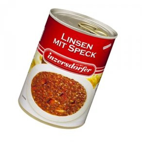 Inzersdorfer - Linsen mit Speck - 800 g