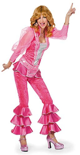 Damenkostüm Mama Mia Pink, Gr. 46