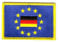 Flaggen Aufnäher Patch Europa Deutschland Fahne Flagge