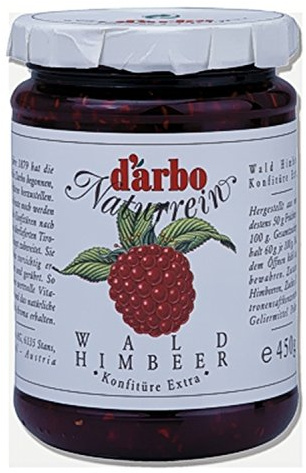 Confettura extra Lampone 450 gr. - Darbo Naturrein