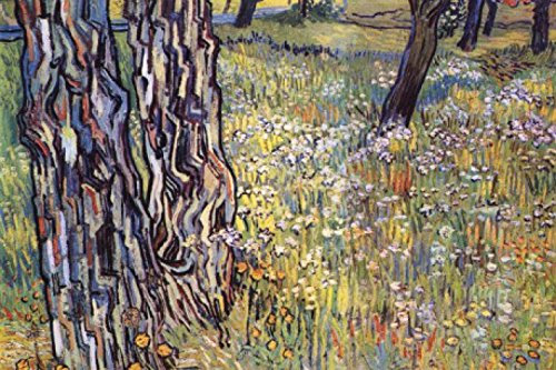 1art1 Vincent Van Gogh Baumstämme, 1890 Selbstklebende Fototapete Poster-Tapete 180x120 cm