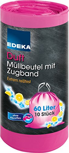 EDEKA Duft Müllsäcke mit Zugband 60 l