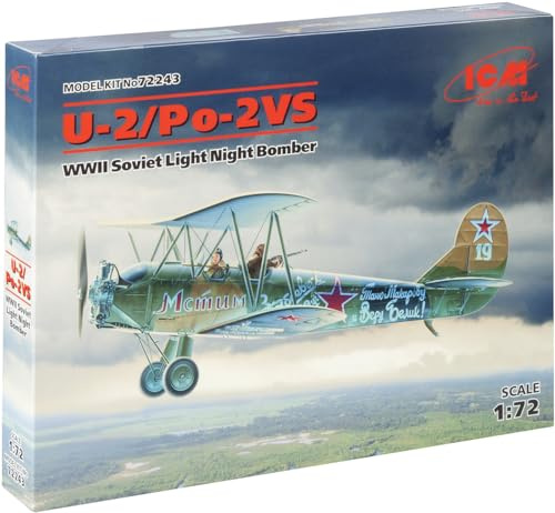 ICM 1:72 - U-2/Po-2VS, WWII Sowjetischer Nachtbomber