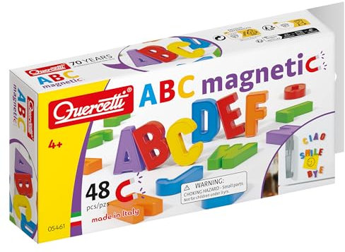 Quercetti 5461 Quercetti-5461 Refill 48 Letters, Magnetic Toys & Playboards