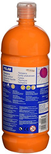 Milan 03832 Bouteille de gouache 1000 ml Orange