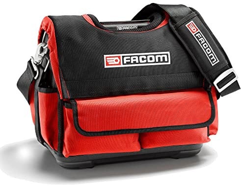 FACOM - Boîte à Outils Textile Mini ProBag - BS.T14 - Sac à Outils - Sacoche Outils - Trousse à Outils - Rangement Outils - Résistant et Confortable - Tissu Polyester - Waterproof - Poignée Aluminium