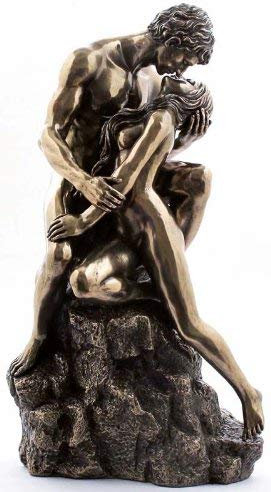 Bronzefigur The Lovers, romantisches Geschenk
