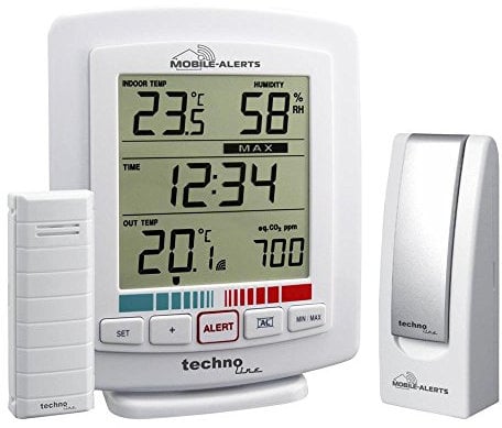 Technoline MA 10005 Starter Set 2 Mobile Alerts, Luftgütemonitor System