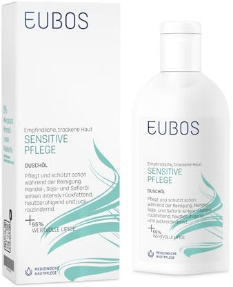 EUBOS SENSITIVE PFLEGE | Duschöl | Für trockene Haut | 200ml